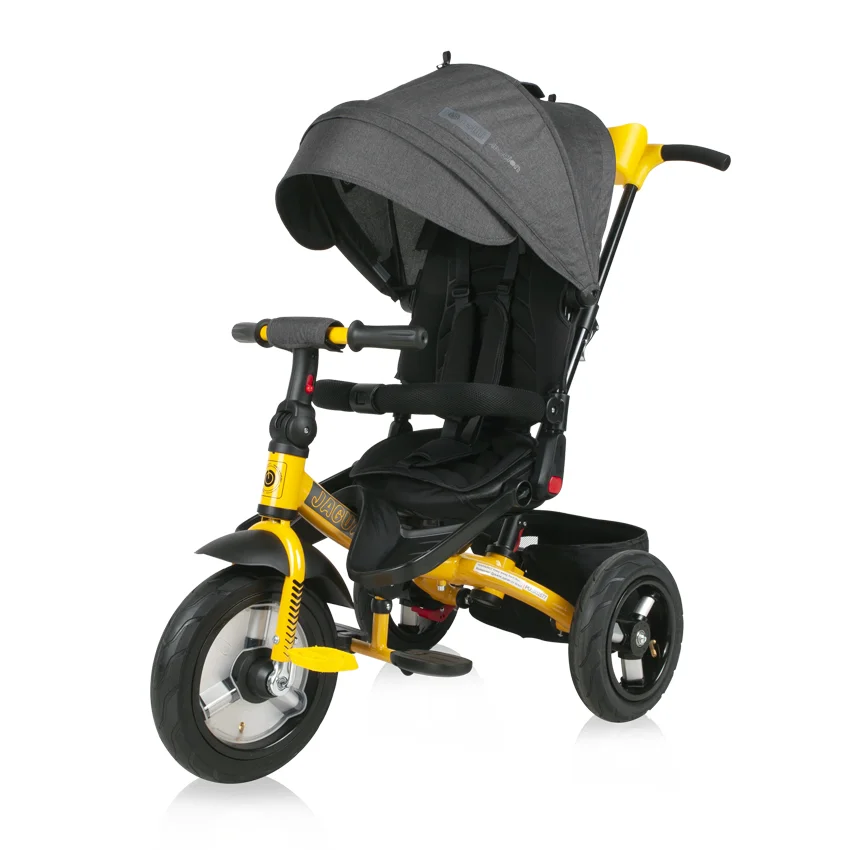 Φωτογραφία προϊόντος: LORELLI - CHILDREN TRICYCLE JAGUAR AIR BLACK + YELLOW - 10050392101