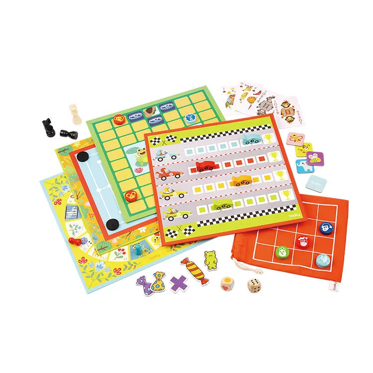 Φωτογραφία προϊόντος: TOOKY TOY - Tooky Toy TL415 18 in 1 Classic games - 233 pcs - 6970090040818