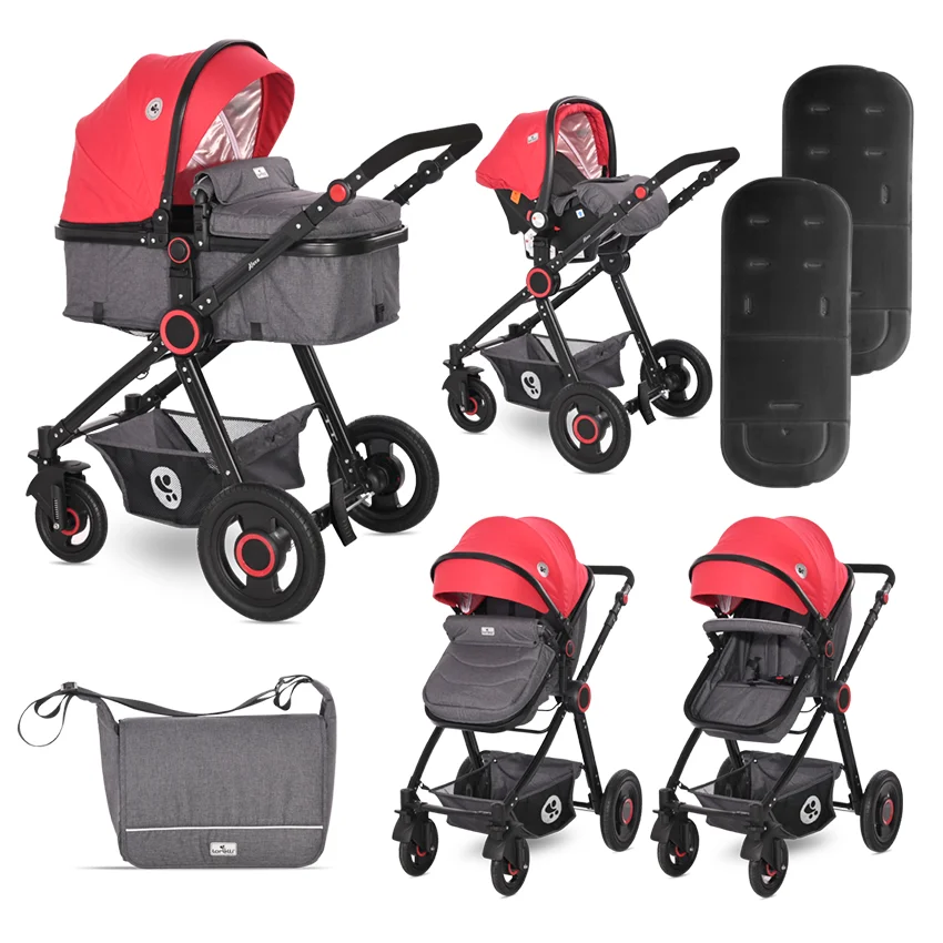 Φωτογραφία προϊόντος: LORELLI - BABY STROLLER ALEXA SET CHERRY RED - 10021292193