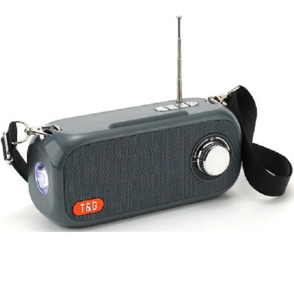 Φωτογραφία προϊόντος: OEM T&G TG-613 Ηχείο Bluetooth 5W με Ραδιόφωνο και 4 ώρες Λειτουργίας Grey