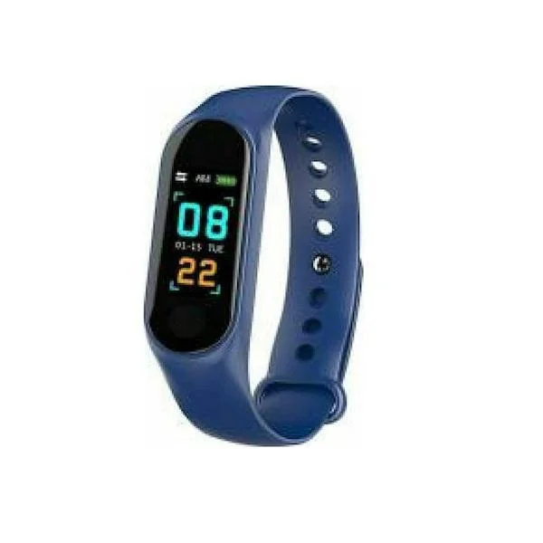 Φωτογραφία προϊόντος: OEM M3 Activity Tracker με Παλμογράφο Μπλε
