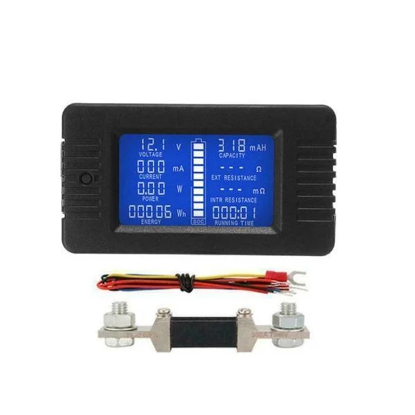 Φωτογραφία προϊόντος: OEM D843894 Ψηφιακό Battery Tester Ακίδας DC 0-200V