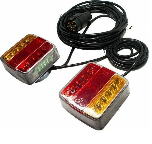 Φωτογραφία προϊόντος: OEM Blow Σετ Φώτα LED DM- με Μαγνήτη 2τμχ 23-214