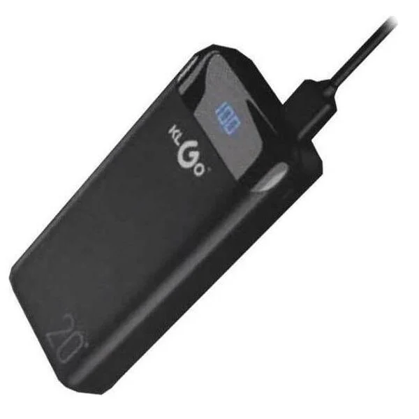 Φωτογραφία προϊόντος: OEM KLGO KP-89 Power Bank 20000mAh με Θύρα USB-A Μαύρο