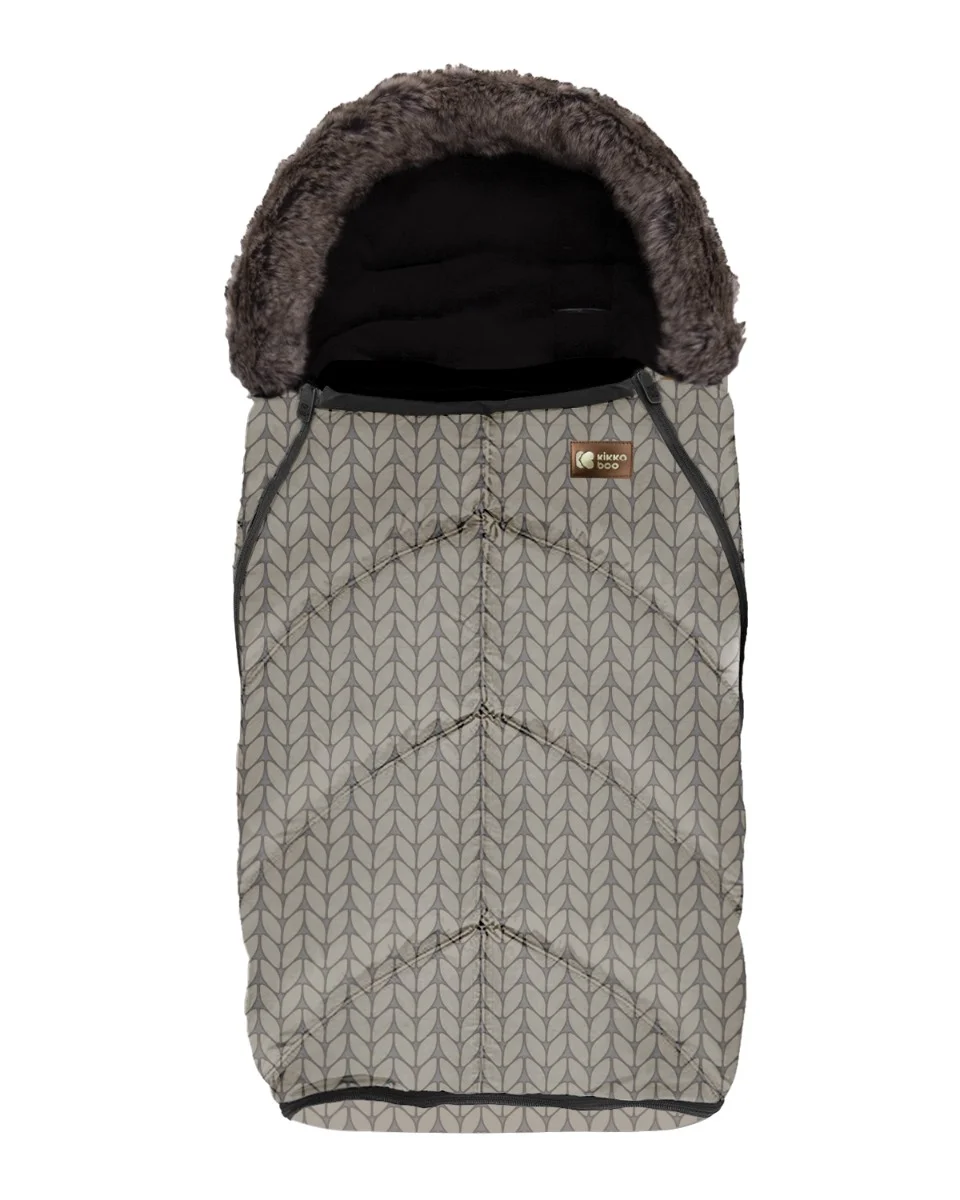 Φωτογραφία προϊόντος: Kikka Boo - Footmuff Shiny Nylon Snow Braids - 31108040099