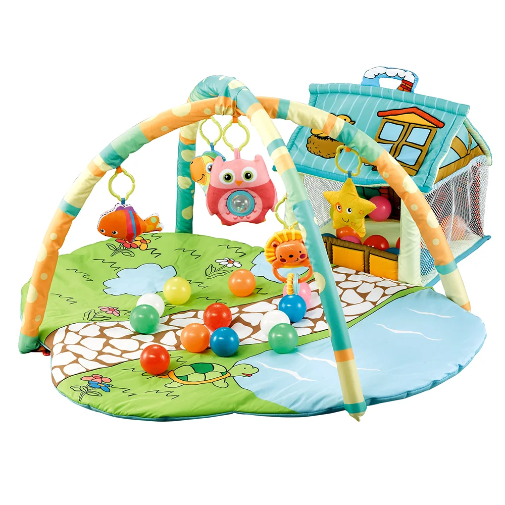 Φωτογραφία προϊόντος: CANGAROO - Play Mat Happy Farm green - 3800146264192