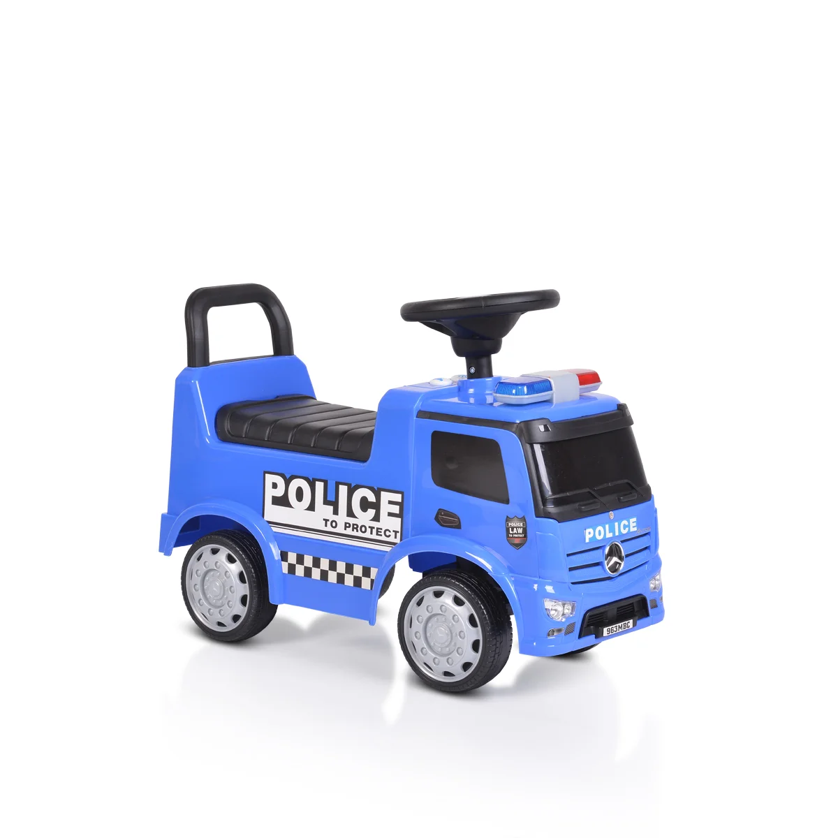 Φωτογραφία προϊόντος: MERCEDES - Ride on Mercedes Antos 657 Police blue - 3800146230784