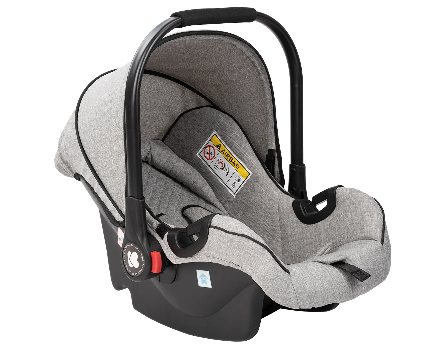 Φωτογραφία προϊόντος: Kikka Boo - Car seat 0+ (0-13 kg) Beloved Light Grey - 31002020080