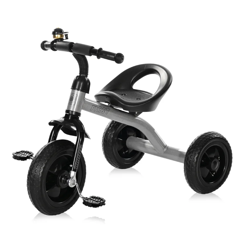 Φωτογραφία προϊόντος: LORELLI - CHILDREN TRICYCLE FIRST GREY/BLACK - 10050590012