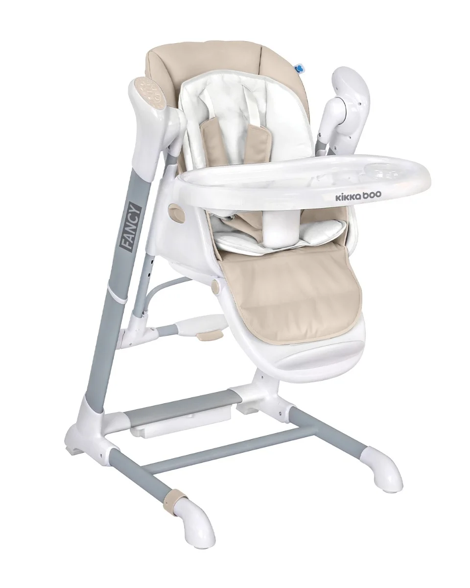 Φωτογραφία προϊόντος: Kikka Boo - Electrical swing +amp; Highchair Fancy Beige - 31005010033