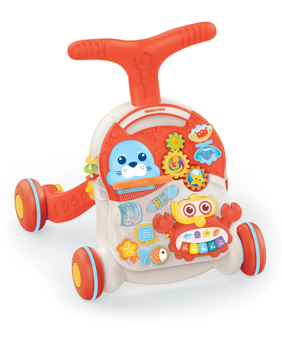 Φωτογραφία προϊόντος: Kikka Boo - Walker 2in1 Wobble Fun Orange - 31005030067