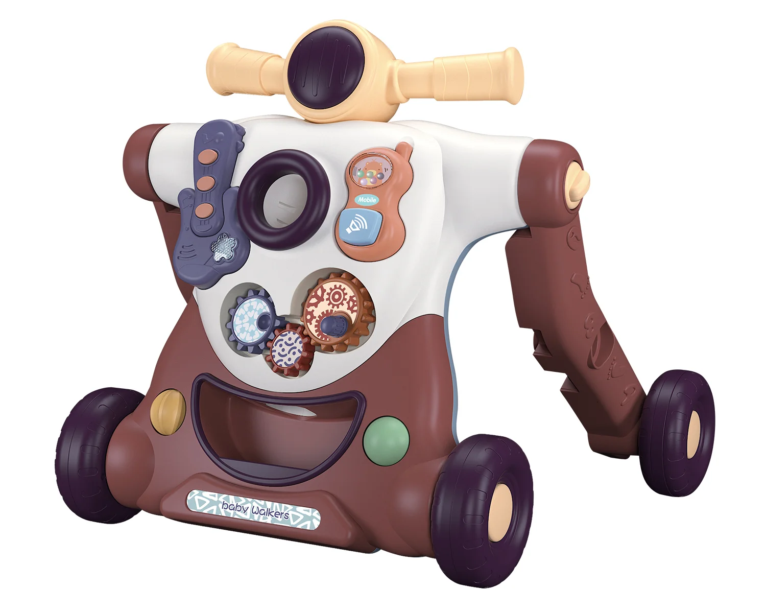 Φωτογραφία προϊόντος: Kikka Boo - Walker + amp; Scooter 4in1 Robo Beige - 31005030069