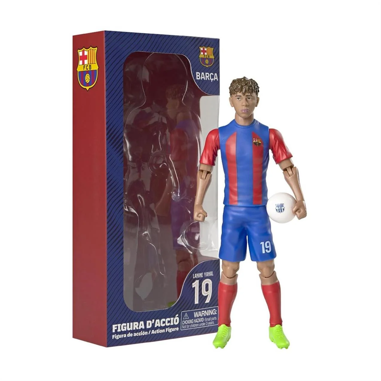 Φωτογραφία προϊόντος: Φιγούρα Banbo Toys: Fc Barcelona Soccer - Lamine Yamal Action Figure (20cm) (83552)