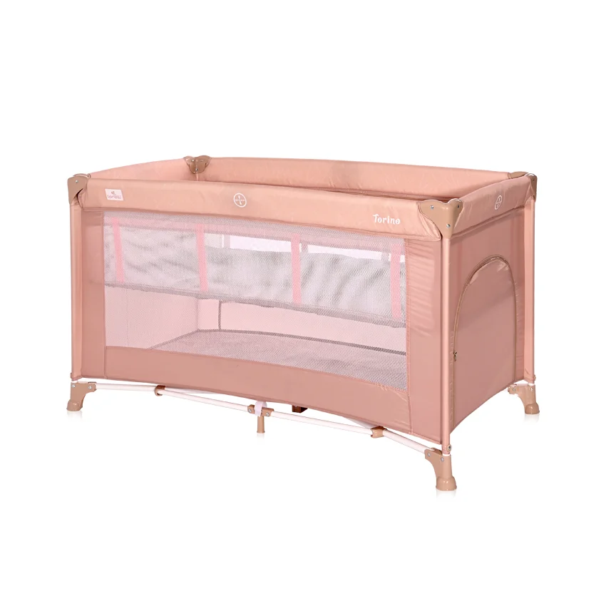 Φωτογραφία προϊόντος: LORELLI - BABY COT TORINO 2 LAYERS MISTY ROSE - 10080462122