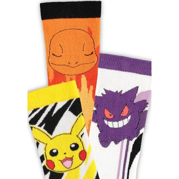 Φωτογραφία προϊόντος: Difuzed Κάλτσες Pokemon – Crew Socks (3Pack) CR875273POK