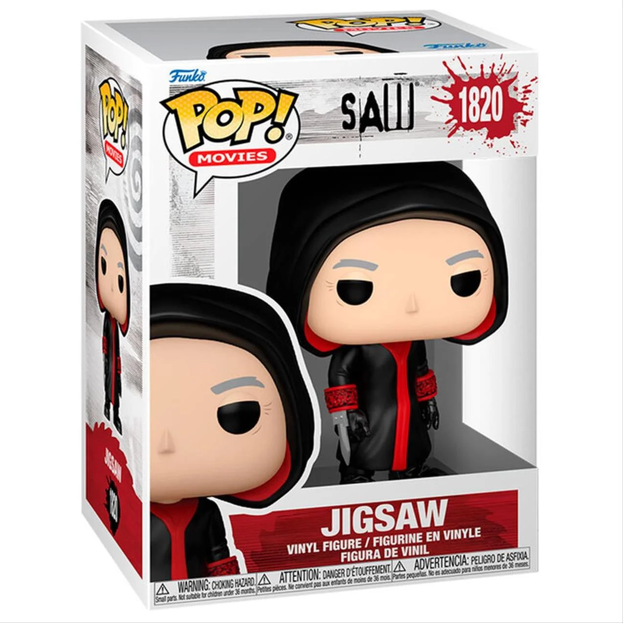Φωτογραφία προϊόντος: Φιγούρα Φιγούρα Funko Pop! Movies: Saw – Jigsaw #1820 Vinyl Figure