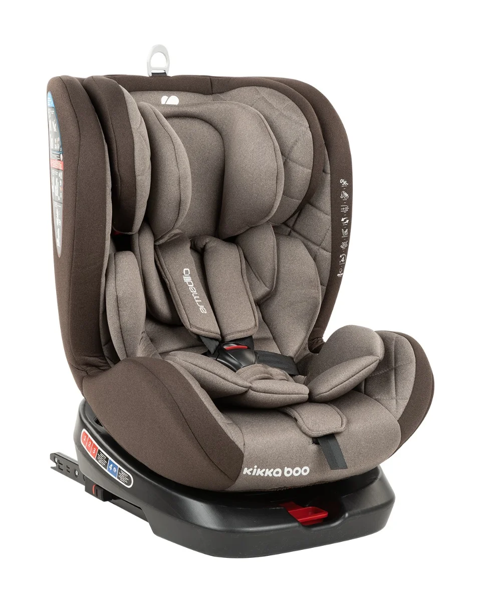 Φωτογραφία προϊόντος: Kikka Boo - Car seat 0-1-2-3 (0-36 kg) Armadillo ISOFIX Beige - 31002070067