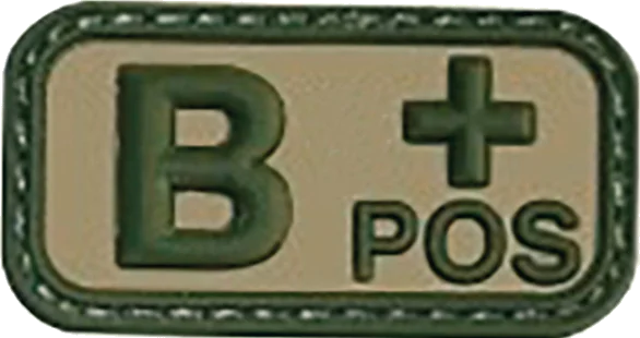 Φωτογραφία προϊόντος: Barbaric Blood B+ Patch, Βέλκρο