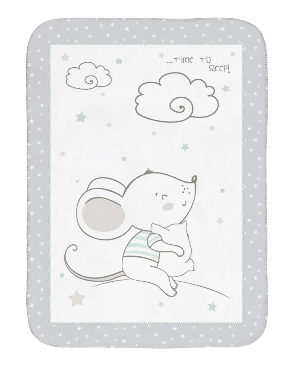 Φωτογραφία προϊόντος: Kikka Boo - Super soft blanket 110/140 cm Joyful Mice - 31103020128