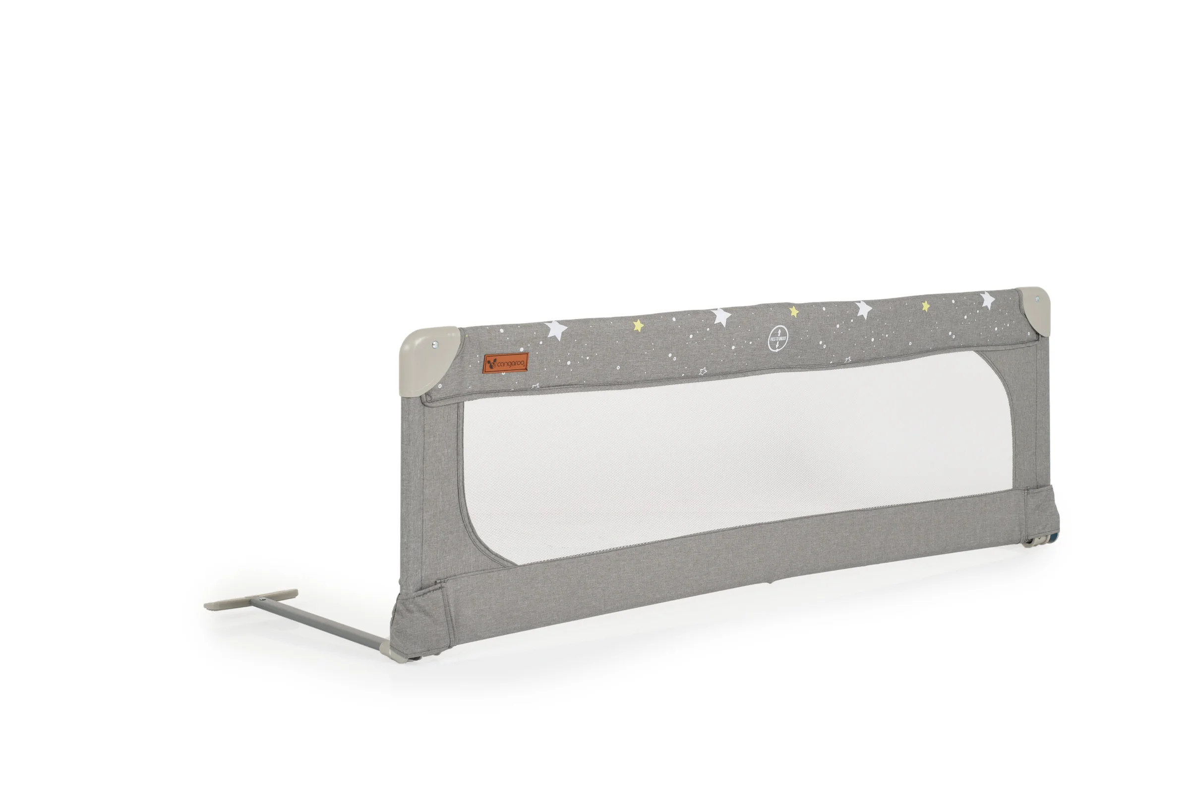 Φωτογραφία προϊόντος: CANGAROO - Linen bed rail 130 cm grey - 3800146249212