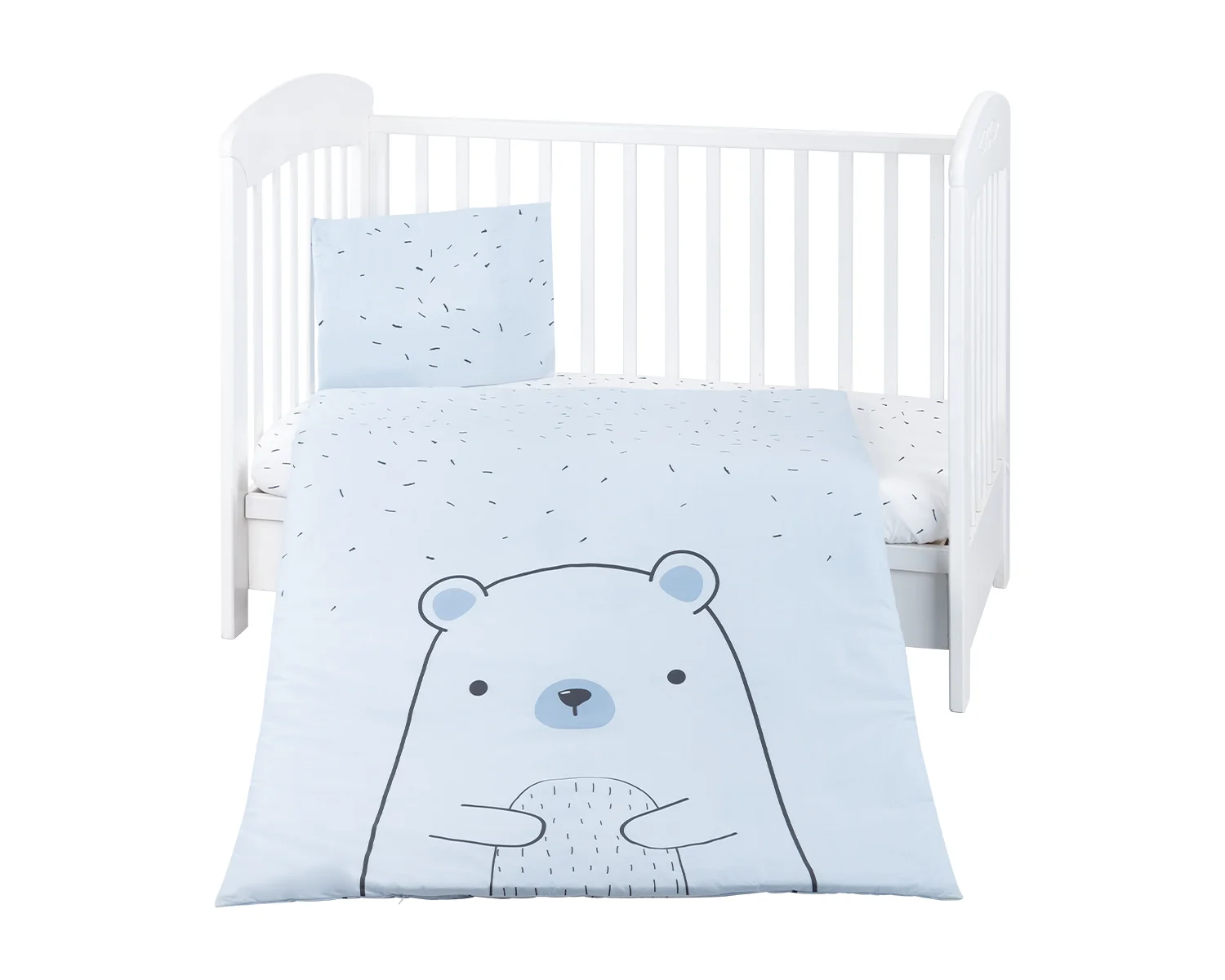 Φωτογραφία προϊόντος: Kikka Boo - Bedding set 5pcs Bear with me Blue - 41101050058