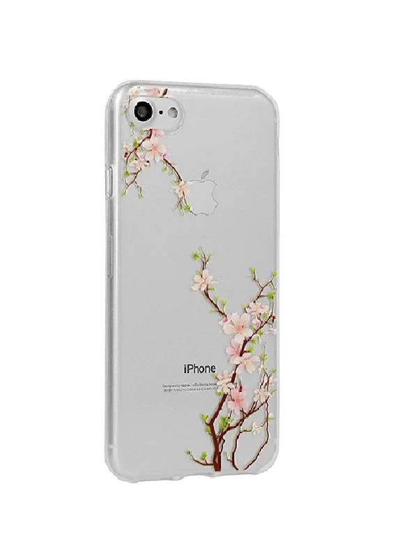 Φωτογραφία προϊόντος: ΘΗΚΗ ΣΙΛΙΚΟΝΗΣ TELONE FLORAL ΓΙΑ IPHONE 11 PRO MAX - CHERRY