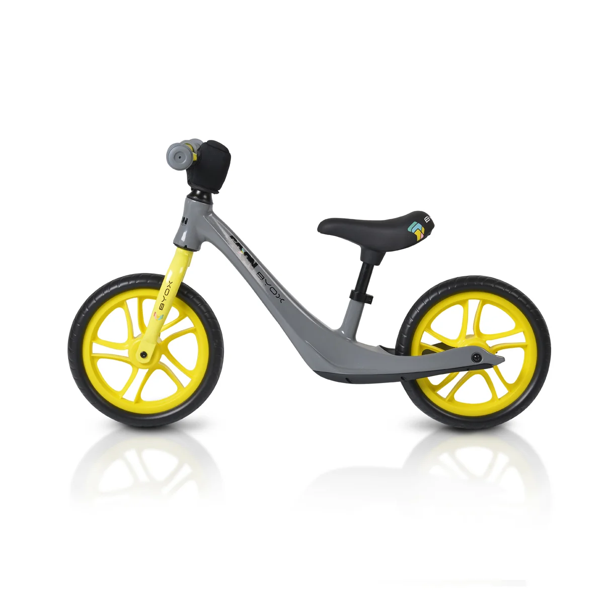 Φωτογραφία προϊόντος: BYOX - Balance bicycle Go On grey - 3800146227050