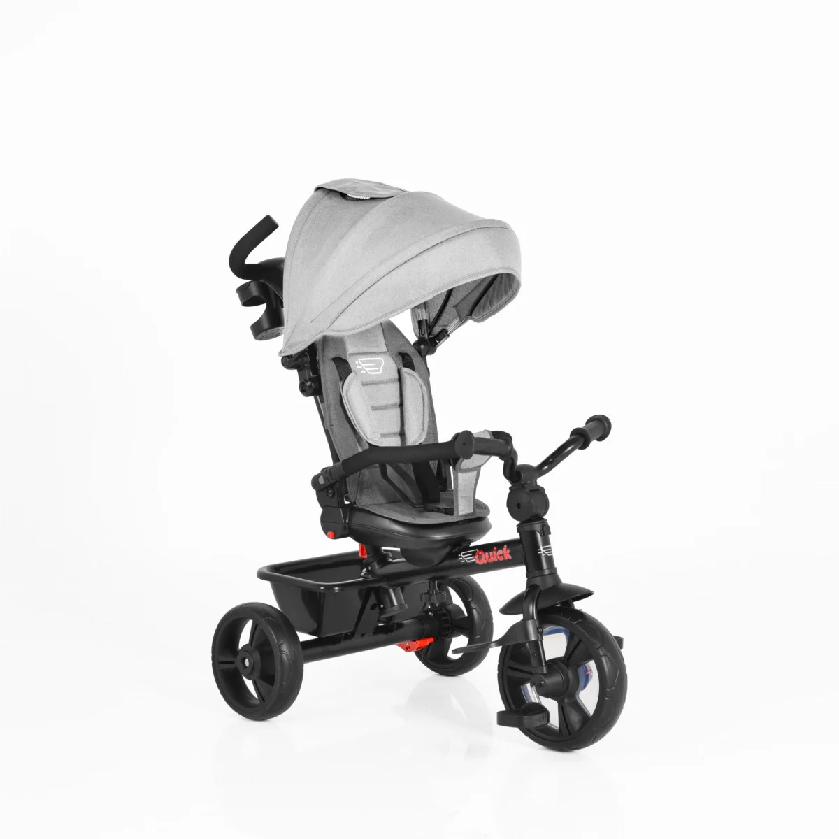 Φωτογραφία προϊόντος: BYOX - Tricycle Quick with adjust. backrest grey - 3800146231187