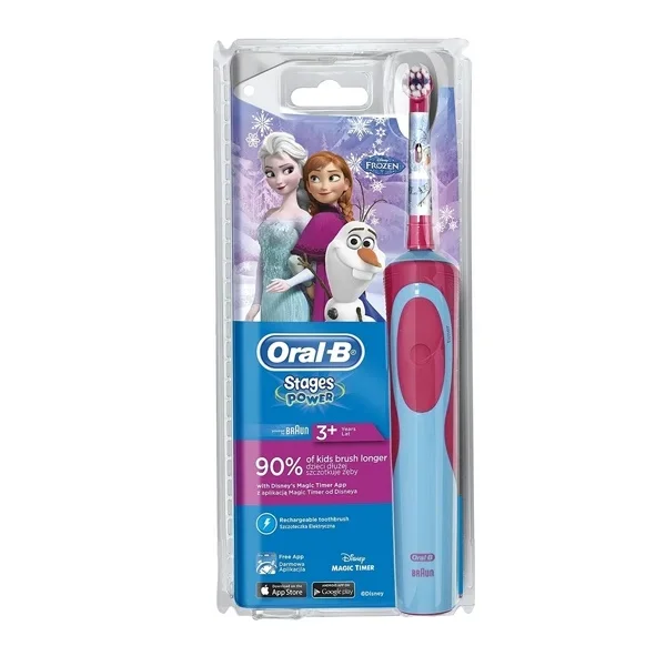 Φωτογραφία προϊόντος: Oral B Vitality Kids Stages Power 3 χρονών Frozen (Παιδική Επαναφορτιζόμενη Οδοντόβουρτσα)