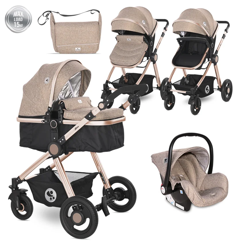 Φωτογραφία προϊόντος: LORELLI - BABY STROLLER ALEXA SET PEARL BEIGE - 10021292182D