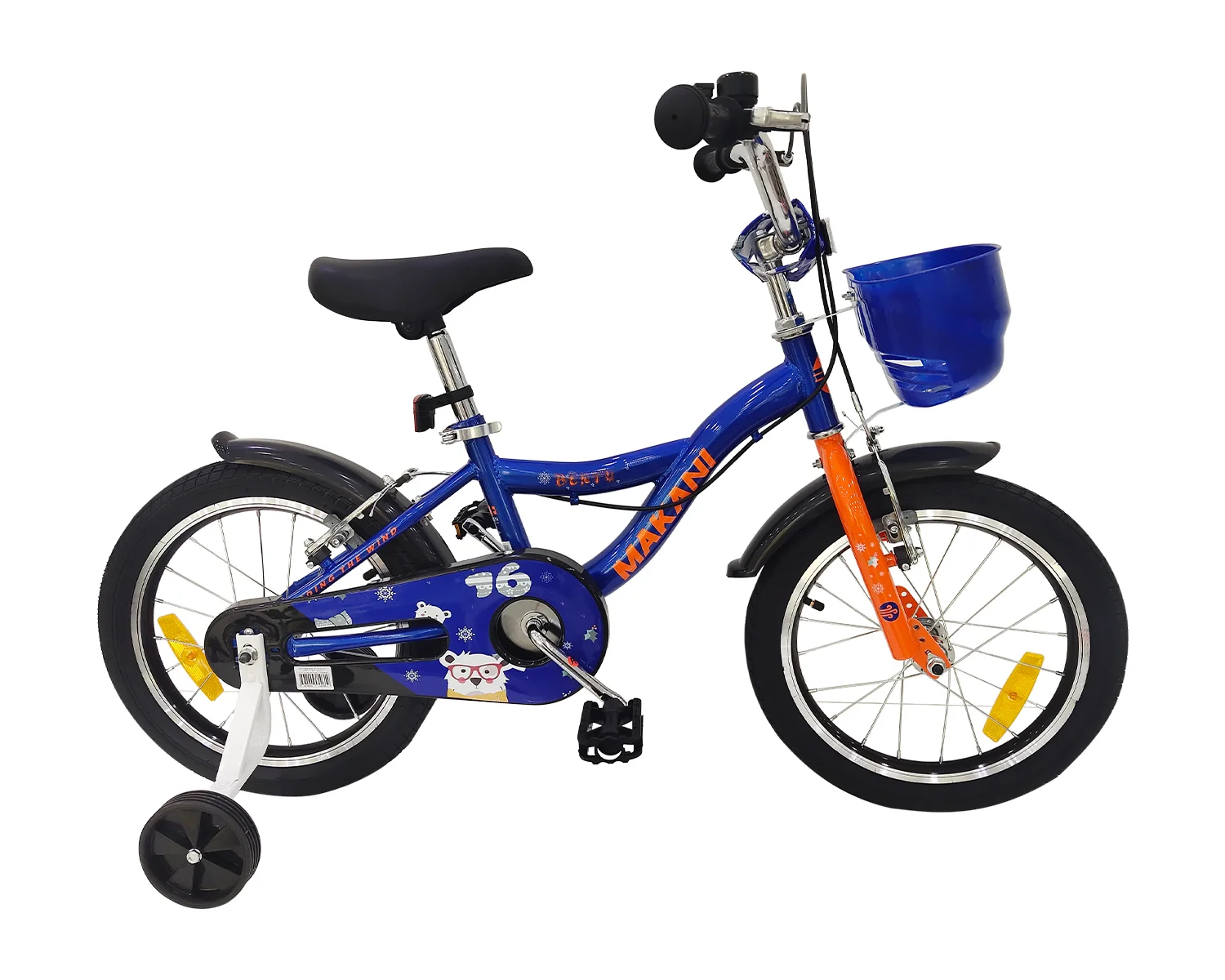 Φωτογραφία προϊόντος: Kikka Boo - Makani Children Bicycle 16`` Bentu Dark Blue - 31006040081