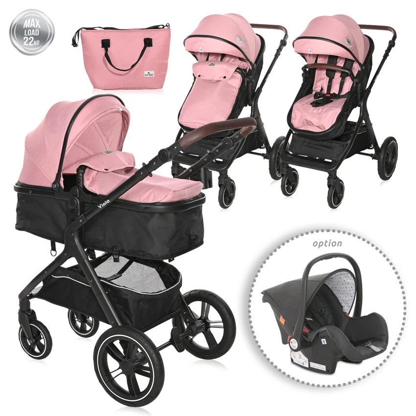 Φωτογραφία προϊόντος: LORELLI - BABY STROLLER VIOLA PINK - 10021812301