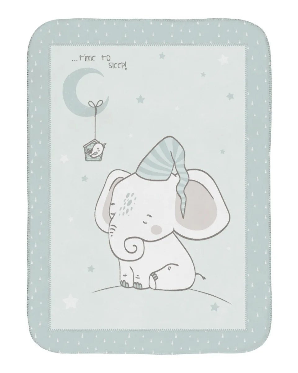 Φωτογραφία προϊόντος: Kikka Boo - Super soft blanket 80/110 cm Elephant Time