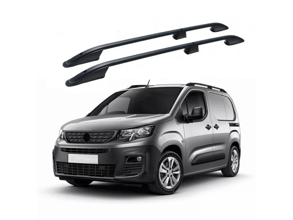 Φωτογραφία προϊόντος: Omtec ΜΠΑΡΕΣ ΟΡΟΦΗΣ ΓΙΑ OPEL COMBO / PEUGEOT PARTNER / RIFTER 2019+ ΠΑΡΑΛΛΗΛΕΣ ΑΛΟΥΜΙΝΙΟΥ L1 ΜΑΥΡΕΣ ΟMTEC - 2 TEM. 5732930B/OM