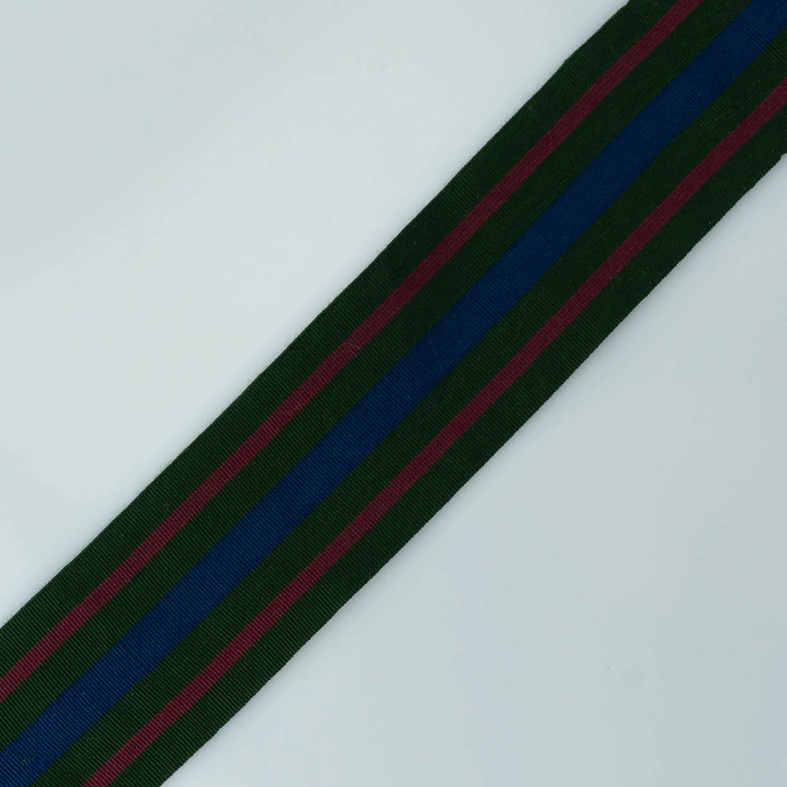 Φωτογραφία προϊόντος: Grosgrain Ribbon Forest Green - Burgundy - Blue Assos 5cm