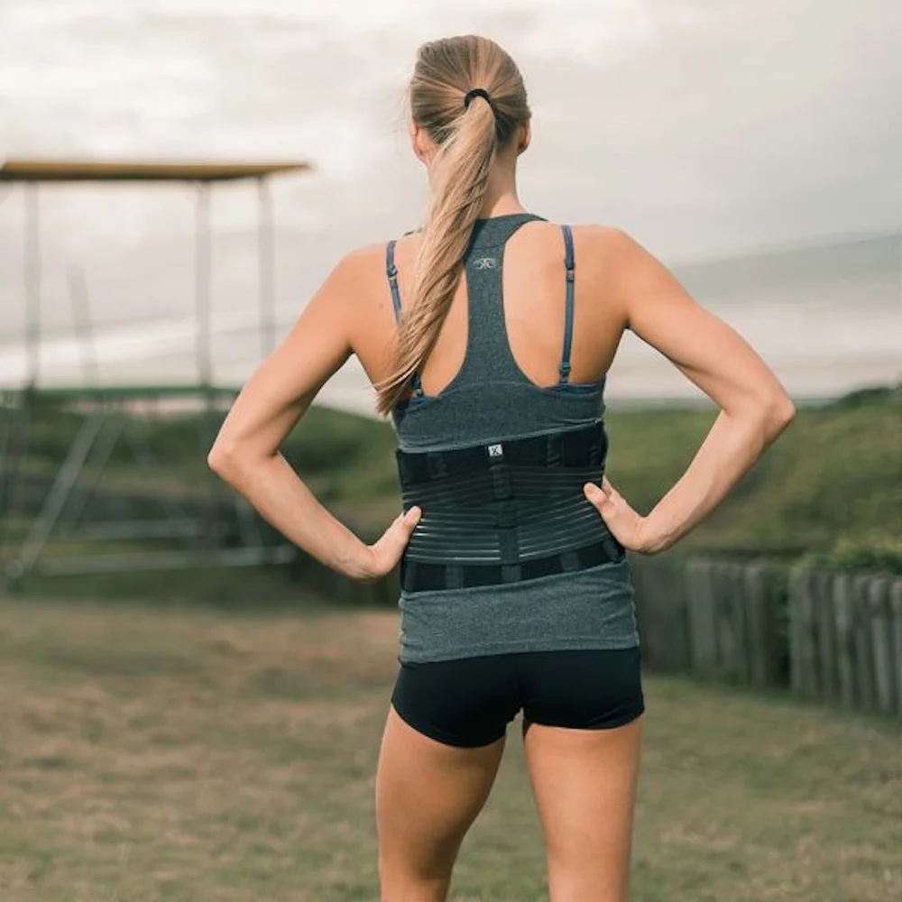 Φωτογραφία προϊόντος: Ζώνη Οσφύος απο Neoprene Aerotech με Εύκαμπτες Πλαστικές Μπανέλες KED/029