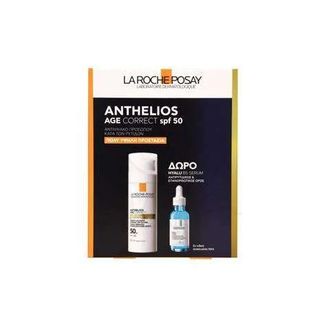 Φωτογραφία προϊόντος: Anthelios Age Correct Spf50 +hyalu B5 Serum 10ml Σετ με Serum