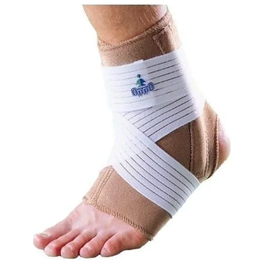 Φωτογραφία προϊόντος: OPPO MEDICAL Επιστραγαλίδα Neoprene με Πλάγια Ελάσματα και Δέστρες Oppo