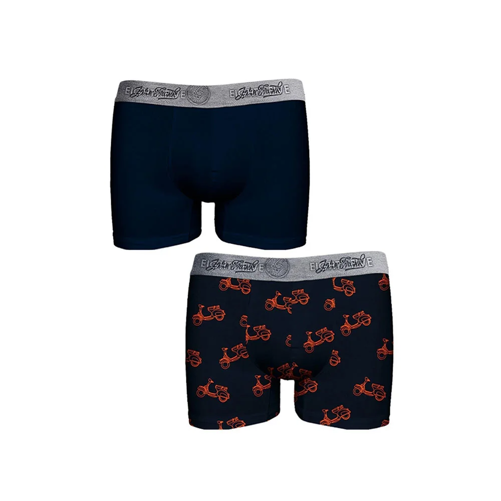 Φωτογραφία προϊόντος: Ανδρικό Boxer John Frank 2pack JF2BEF25 Μπλε Σκούρο