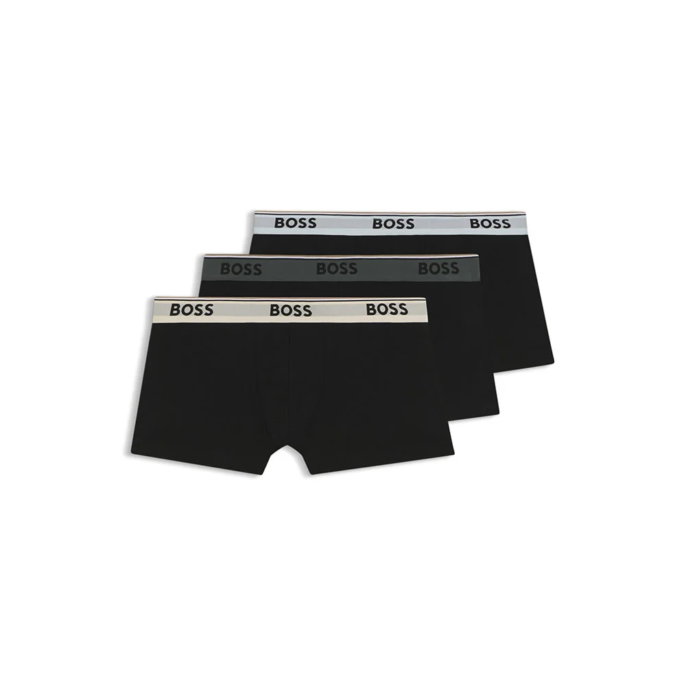 Φωτογραφία προϊόντος: Ανδρικό Boxer Cotton Stretch 3pack BOSS 50531684-967 Μαύρο