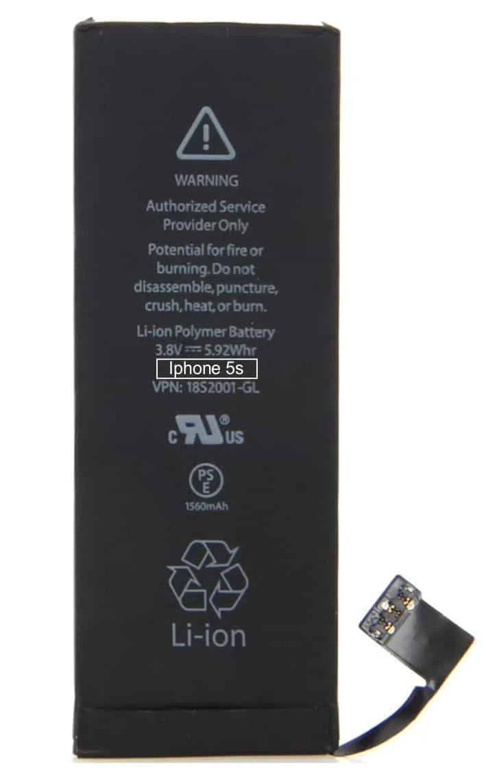 Φωτογραφία προϊόντος: UNBRANDED High Copy Μπαταρία για iPhone 5S, Li-ion 1560mAh