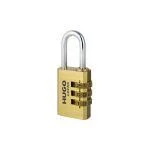 Φωτογραφία προϊόντος: Hugo Locks PB30 - Λουκέτο Πέταλο Συνδυασμού 30mm Ορειχάλκινο (60301)