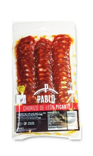 Φωτογραφία προϊόντος: Cecinas Pablo Sliced chorizo de León Picante 100gr