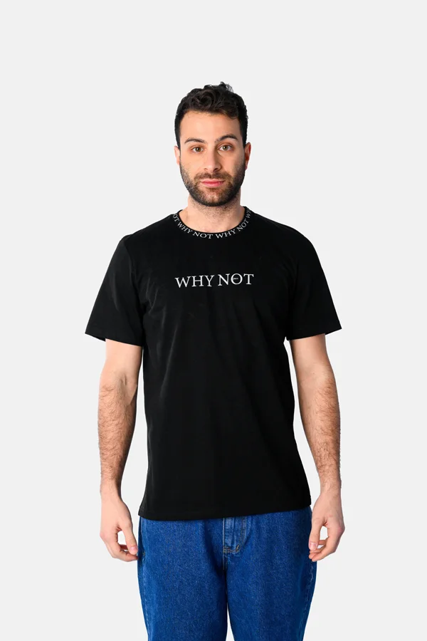 Φωτογραφία προϊόντος: Paco&Co Ανδρικό T-shirt Why Not 2531049-05 Μαύρο