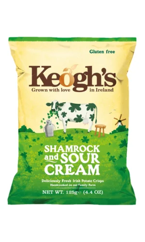 Φωτογραφία προϊόντος: Keogh’s Πατατάκια Sour Cream And Shamrock 125gr