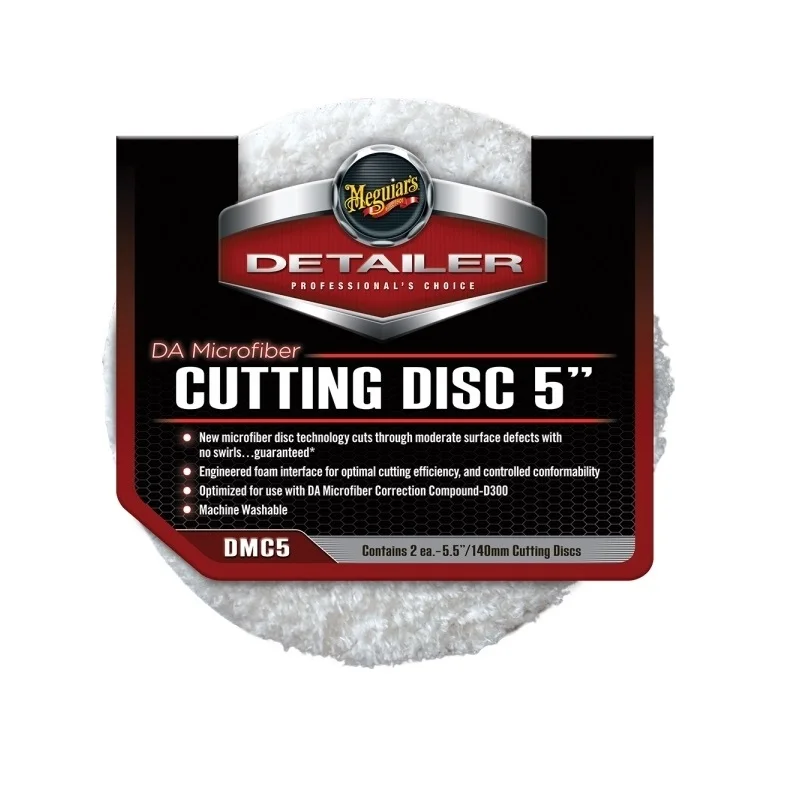 Φωτογραφία προϊόντος: Meguiars MEGUIAR'S DMC5-DA Microfiber Cutting Disc 5" 2τμχ