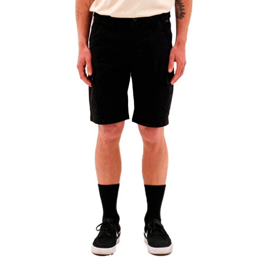 Φωτογραφία προϊόντος: EMERSON MEN’S CARGO SHORTS ΜΑΥΡΟ