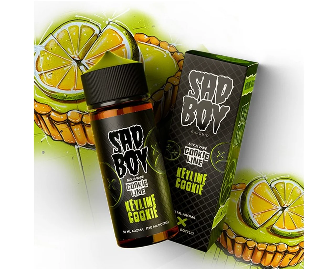 Φωτογραφία προϊόντος: Sadboy Keylime Cookie Flavor Shot 10ml/30ml