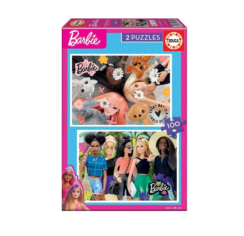 Φωτογραφία προϊόντος: Educa Puzzle 2x100 Barbie 19300