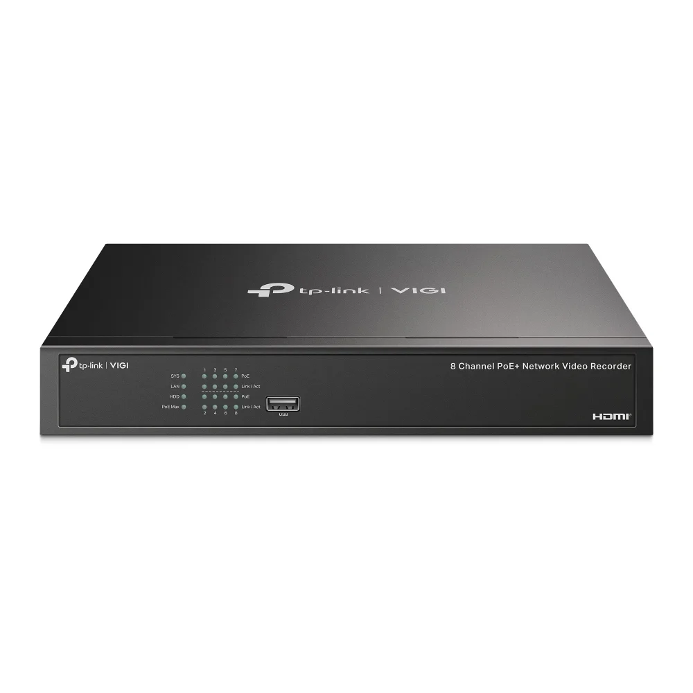 Φωτογραφία προϊόντος: 8 Channel Network Video Recorder Tp-Link VIGI NVR1008H (v 2.2)